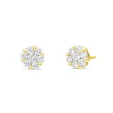 14k White Gold .25ct Diamond Stud Earrings
