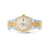 Two-Tone Rolex DateJust 36 mm Mother of Pearl