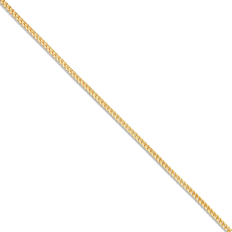 Gold Franco Chain, 2 mm - Shyne Jewelers 10K Yellow Gold 16 Shyne Jewelers