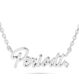 10k Gold 0.03ct Periodt Statement Necklace