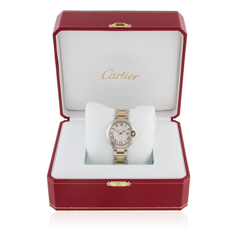 Cartier Ballon Bleu 18K Yellow Gold Two-Tone Watch