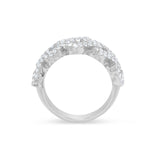 10K Half Diamond Cuban Ring - Shyne Jewelers Yellow Gold Shyne Jewelers