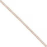 4-Prong Diamond Tennis Chain, 3 mm - Shyne Jewelers Yellow Gold Shyne Jewelers