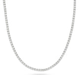 4 Prong Diamond Tennis Chain, 3 mm - Shyne Jewelers White Gold Shyne Jewelers