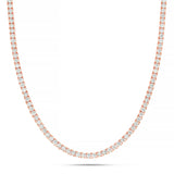 4-Prong Diamond Tennis Chain, 3 mm - Shyne Jewelers Yellow Gold Shyne Jewelers