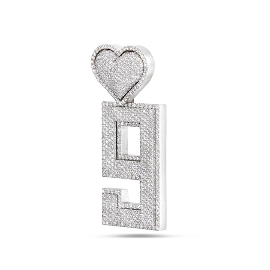 Custom "9" Pendant for Bobby Portis - Shyne Jewelers 9CUSTOM Shyne Jewelers