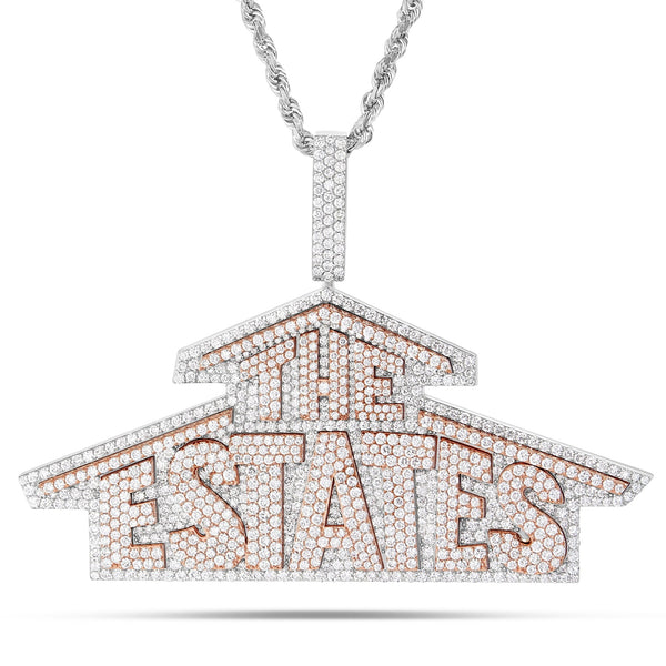 Custom Diamond Pendant, "THE ESTATES" - Shyne Jewelers THEESTATESCUSTOM Shyne Jewelers