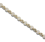 Diamond Ball Chain - Shyne Jewelers DIABALLCHAINY Yellow Gold Shyne Jewelers