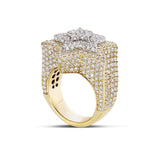 Diamond Star Ring - Shyne Jewelers Yellow Gold Shyne Jewelers