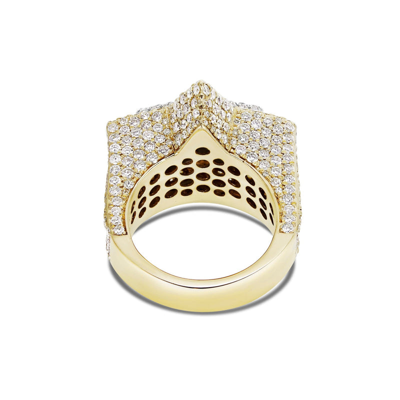 Diamond Star Ring - Shyne Jewelers Yellow Gold Shyne Jewelers