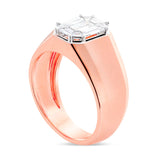 Emerald Diamond Ring - Shyne Jewelers 135-00189 Rose Gold Shyne Jewelers