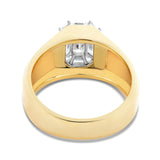 Emerald Diamond Ring - Shyne Jewelers 135-00189 Yellow Gold Shyne Jewelers