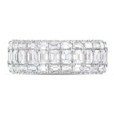 Emerald Eternity Ring - Shyne Jewelers GMR-636 4 Shyne Jewelers