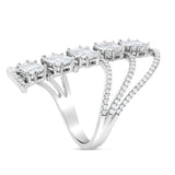 Five Emerald Diamond Fashion Ring - Shyne Jewelers 130-00137 5 Shyne Jewelers