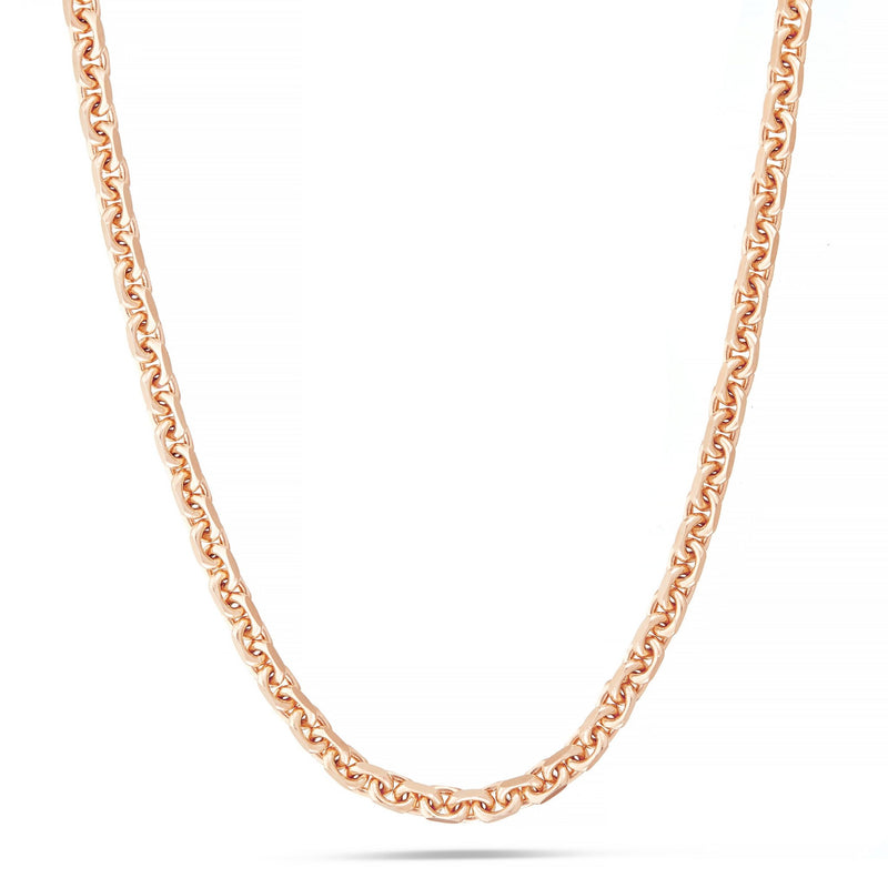 Gold Hermes Link Chain, 4.5 mm - Shyne Jewelers Rose Gold Shyne Jewelers