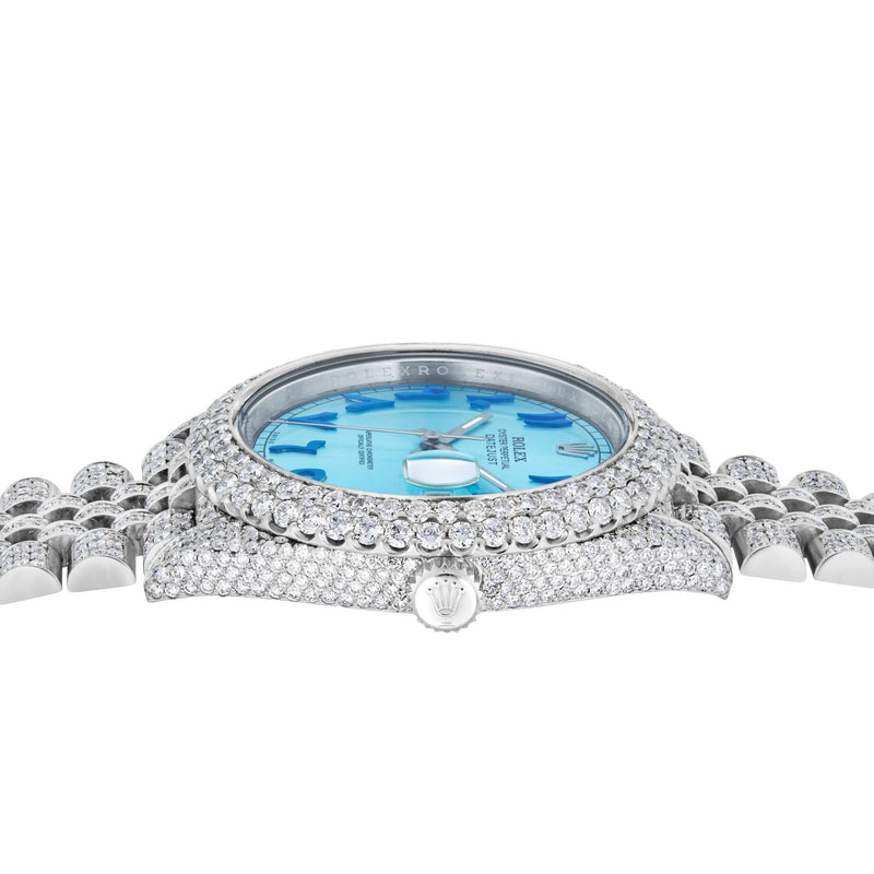 Rolex DateJust 41mm with Diamonds - Shyne Jewelers Rolex