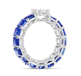 Sapphire Emerald Eternity Ring - Shyne Jewelers SAPPHIREETERNBAND_1 Shyne Jewelers