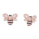 Shyne Collection Bumble Bee Diamond Studs - Shyne Jewelers Rose Gold Shyne Jewelers