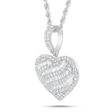 Shyne Collection Diamond Heart Pendant - Shyne Jewelers PE2Q6175G White Gold Shyne Jewelers