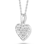 Shyne Collection Heart Diamond Pendant - Shyne Jewelers PE1W0369G White Gold Shyne Jewelers