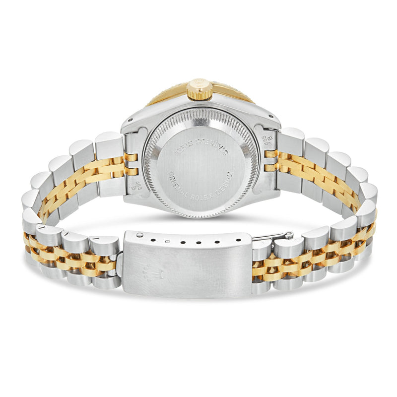 Women's Rolex DateJust 31mm with Diamond bezel - Shyne Jewelers 505-00237 Rolex