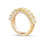 Yellow Diamond Half Eternity Wedding Band - Shyne Jewelers YDYGEMR_2 Shyne Jewelers