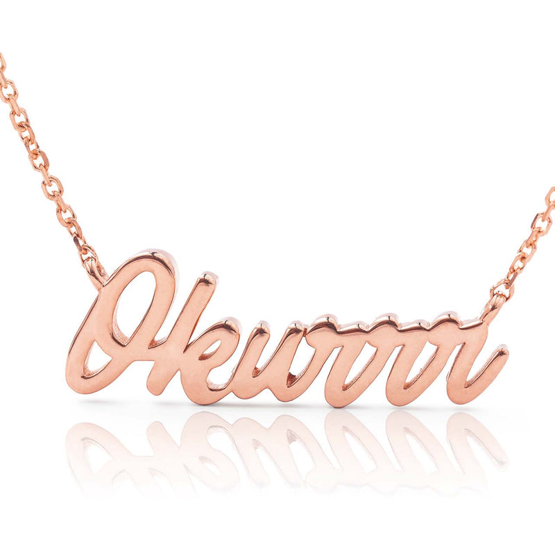 10k Gold Okurrr Statement Necklace