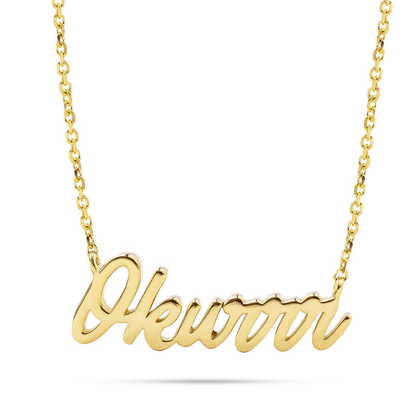 10k Gold Okurrr Statement Necklace
