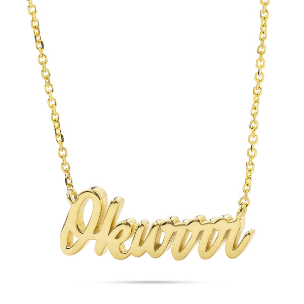 10k Gold Okurrr Statement Necklace