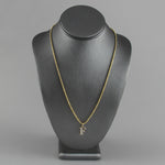 10k Yellow Gold .22ct Diamond 