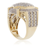 10k Yellow Gold 3.04ct Diamond Ring