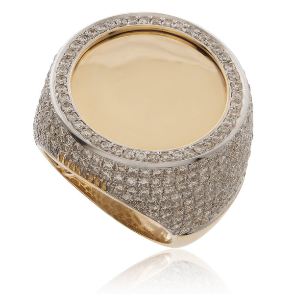 10k Yellow Gold 4.25ct Diamond Ring