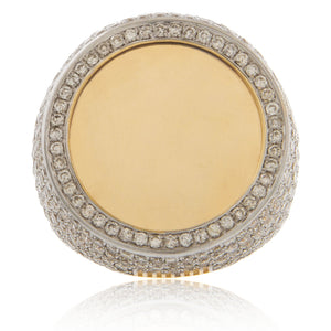 10k Yellow Gold 4.25ct Diamond Ring