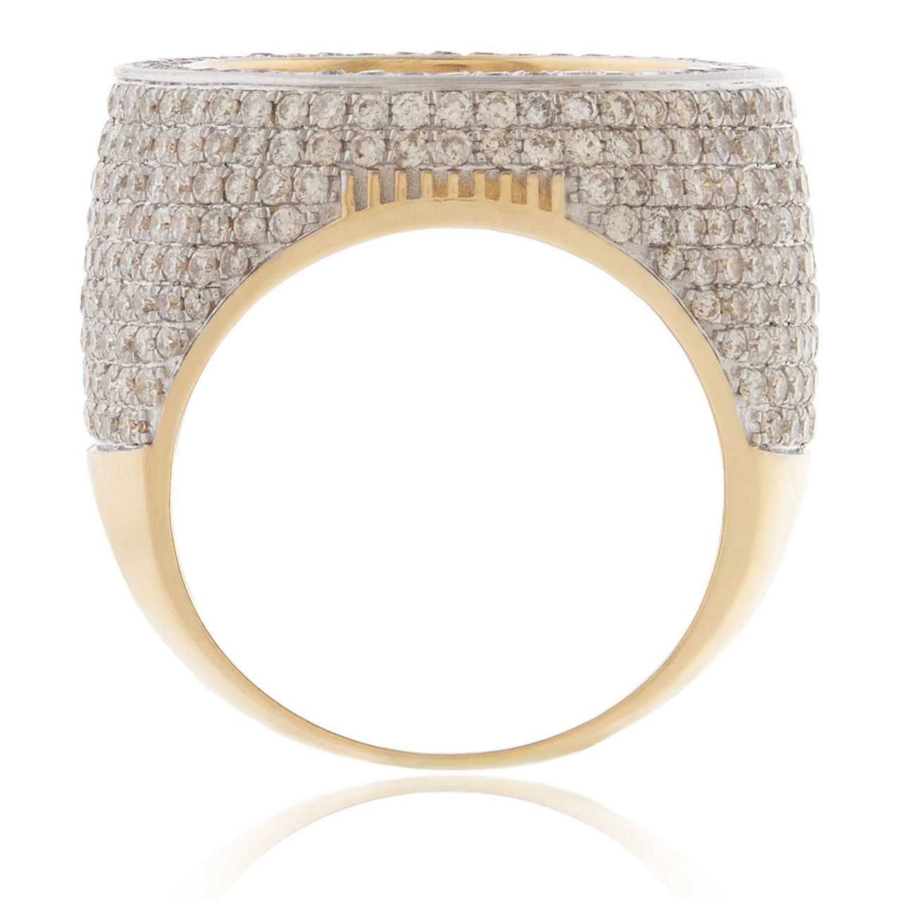 10k Yellow Gold 4.25ct Diamond Ring