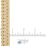 10k Yellow Gold 5.05ct Diamond Bracelet