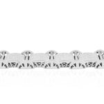 10k White Gold 19.5ct Diamond Bracelet