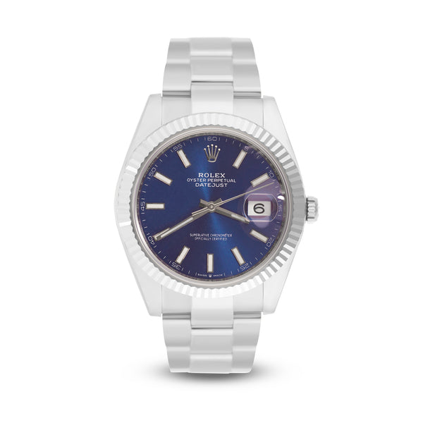 Rolex Datejust 41 mm PERPETUAL Blue Dial with Oyster Bracelet