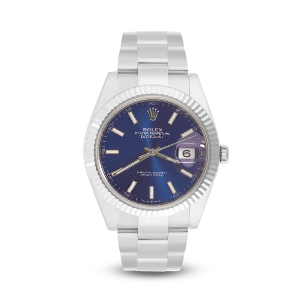 Rolex Datejust 41 mm PERPETUAL Blue Dial with Oyster Bracelet