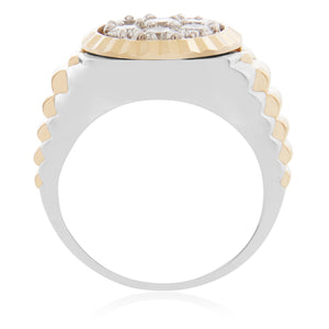 14K Gold Two-Tone 1.48ct Diamond Ring