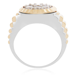 14K Gold Two-Tone 1.48ct Diamond Ring