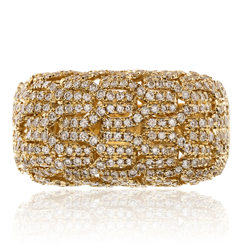 14k Yellow Gold 2.05ct Diamond Ring