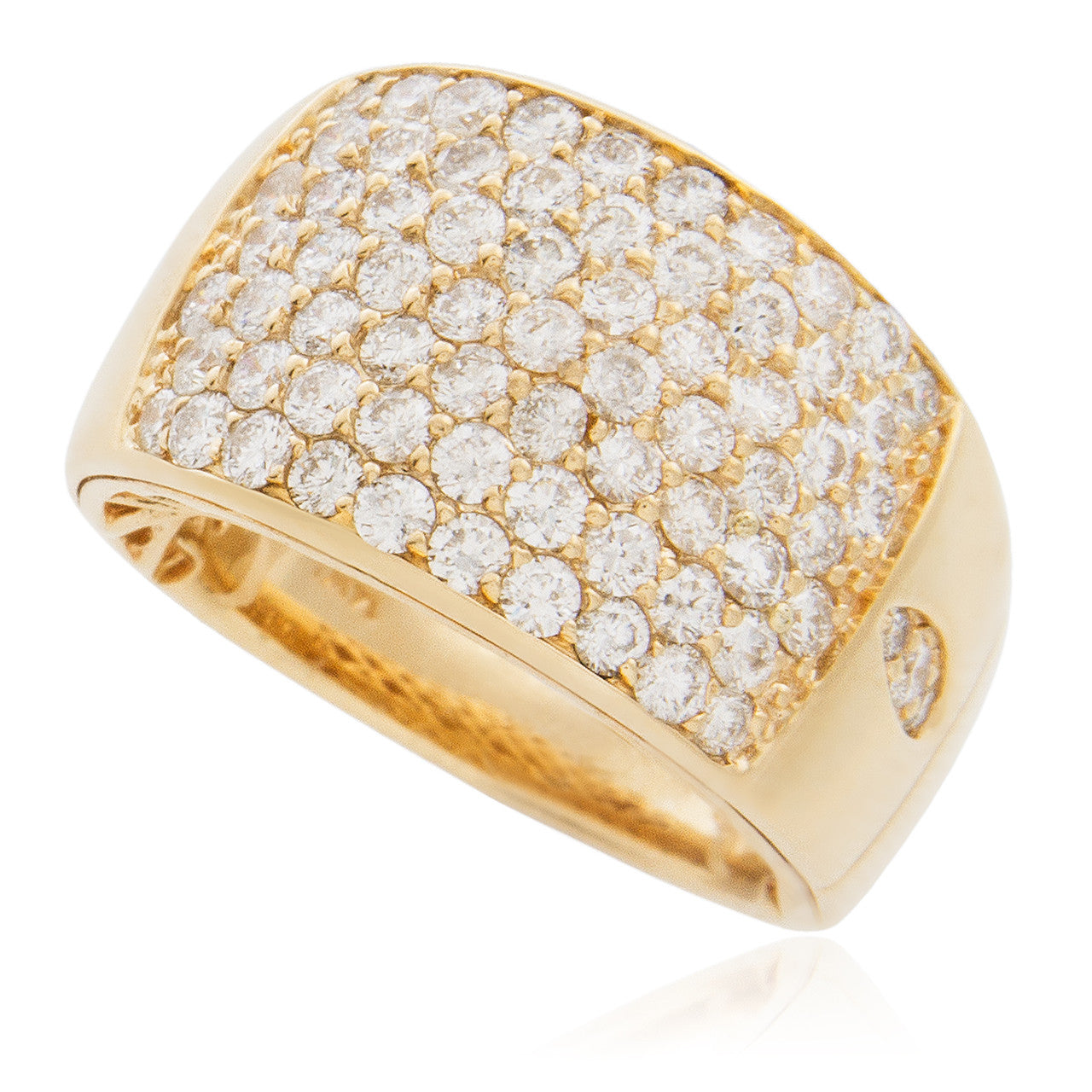 14K Yellow Gold 2.39ct Diamond Ring
