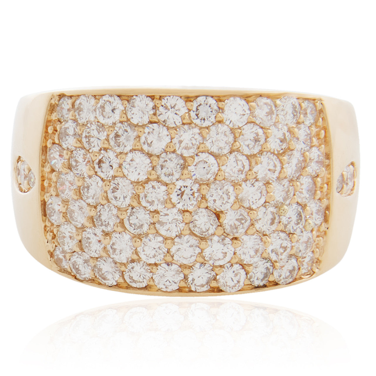 14K Yellow Gold 2.39ct Diamond Ring