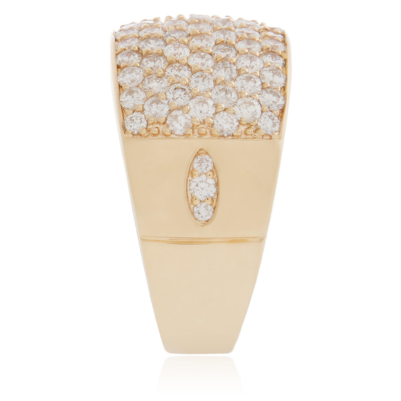 14K Yellow Gold 2.39ct Diamond Ring