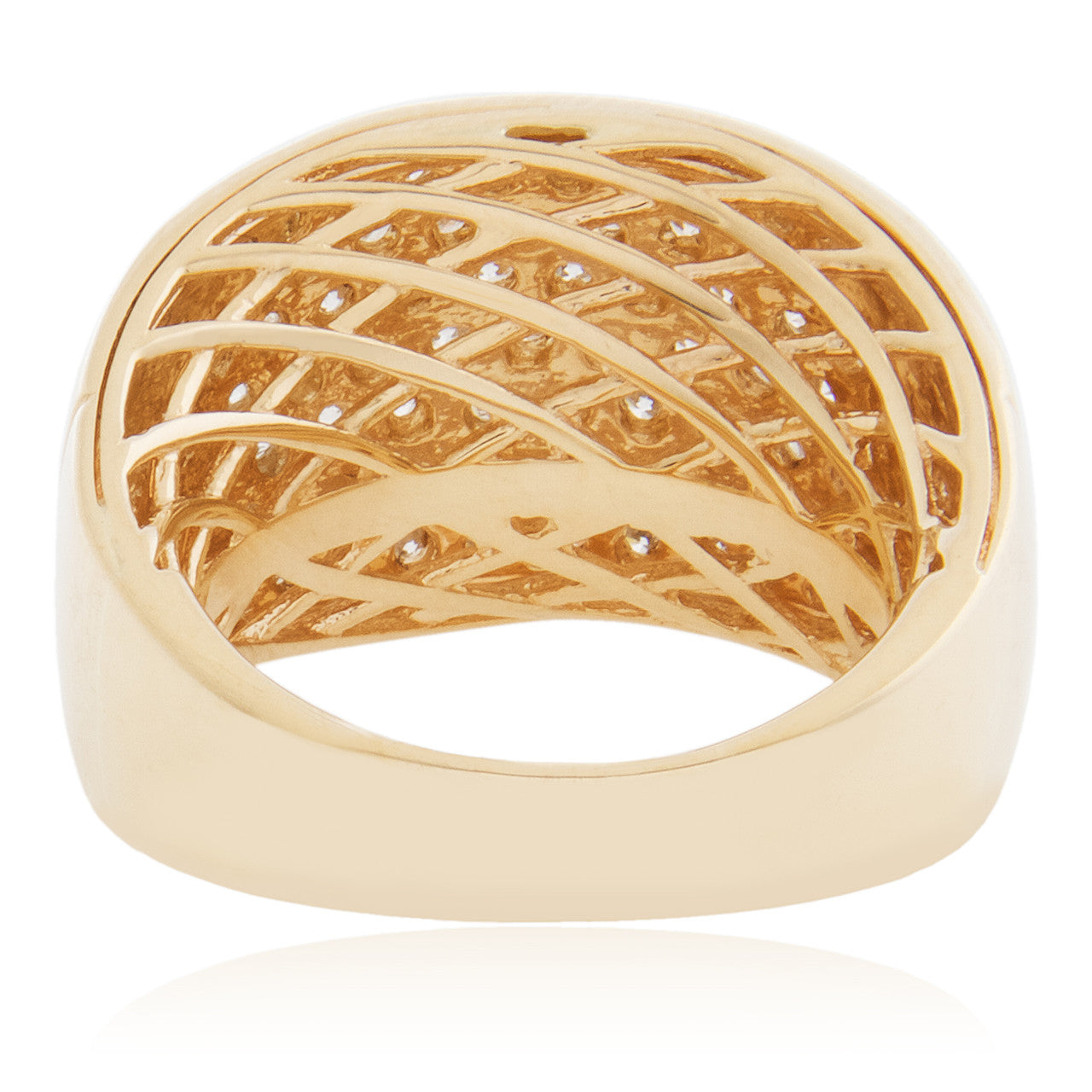 14K Yellow Gold 2.39ct Diamond Ring