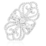 14K White Gold 2.45ct Diamond Ring