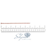 14k Rose Gold Diamond Tennis Bracelet