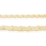14kt Tri-Gold Matching Necklace and Bracelet