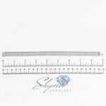 14k White Gold 9.5ct Diamond Bracelet