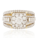14K Yellow Gold 2.75ct Diamond Engagement Ring